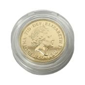 Queen Elizabeth II 2017 gold full sovereign coin