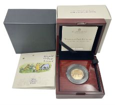 The Royal Mint United Kingdom 2022 'Winnie the Pooh and Friends' gold proof fifty pence coin