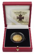 Queen Elizabeth II 2006 gold proof fifty pence coin 'The Victoria Cross 1856 2006'