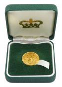Queen Elizabeth II 2012 gold full sovereign coin