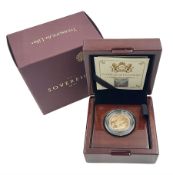 The Royal Mint United Kingdom 2020 gold proof full sovereign coin