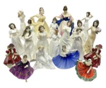 Large collection of Royal Doulton figures