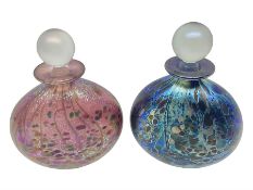 Two Isle of Wight scent bottles