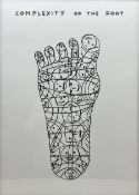 David Shrigley OBE (British 1968-): 'Complexity of the Foot'