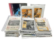 Approximately one hundred and fifty football programmes including Hull City and Scarborough F.C