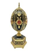 Franklin Mint House of Faberge; The Imperial Jeweled Egg Chess set