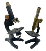 Beck London microscope with rack