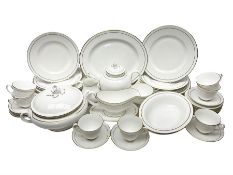 Royal Worcester Contessa pattern part tea and dinner service