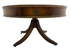 Georgian design drum table