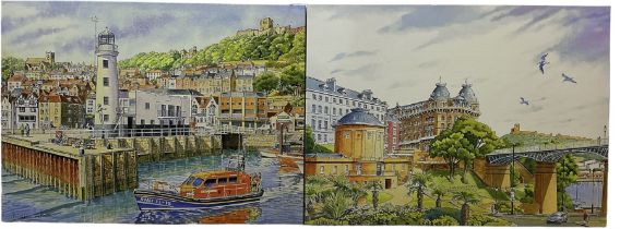 P Norris (Contemporary): Scarborough Scenes