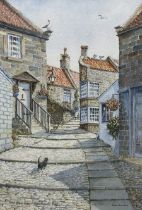 Sam Burden (British 1932/38-): 'The Openings - Robin Hood's Bay'