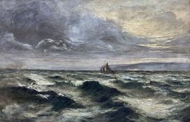 Henry Peach (Derbyshire exh.1894-1928): 'The Sea off Scarborough
