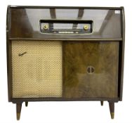 Ferguson - early-to-mid-20th century lacquered walnut radiogram