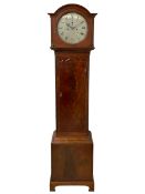 John Mudge of London - mahogany 8-day longcase clock with a break arch top c 1800
