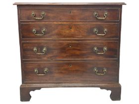 George III mahogany chest