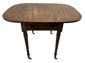 George III mahogany Pembroke table