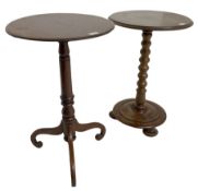 19th century walnut occasional table