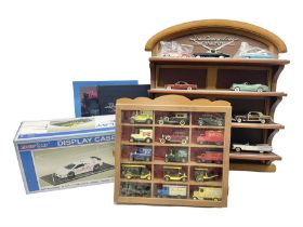 Franklin Mint 'The Classic Cars of the Fifties' collection with display rack
