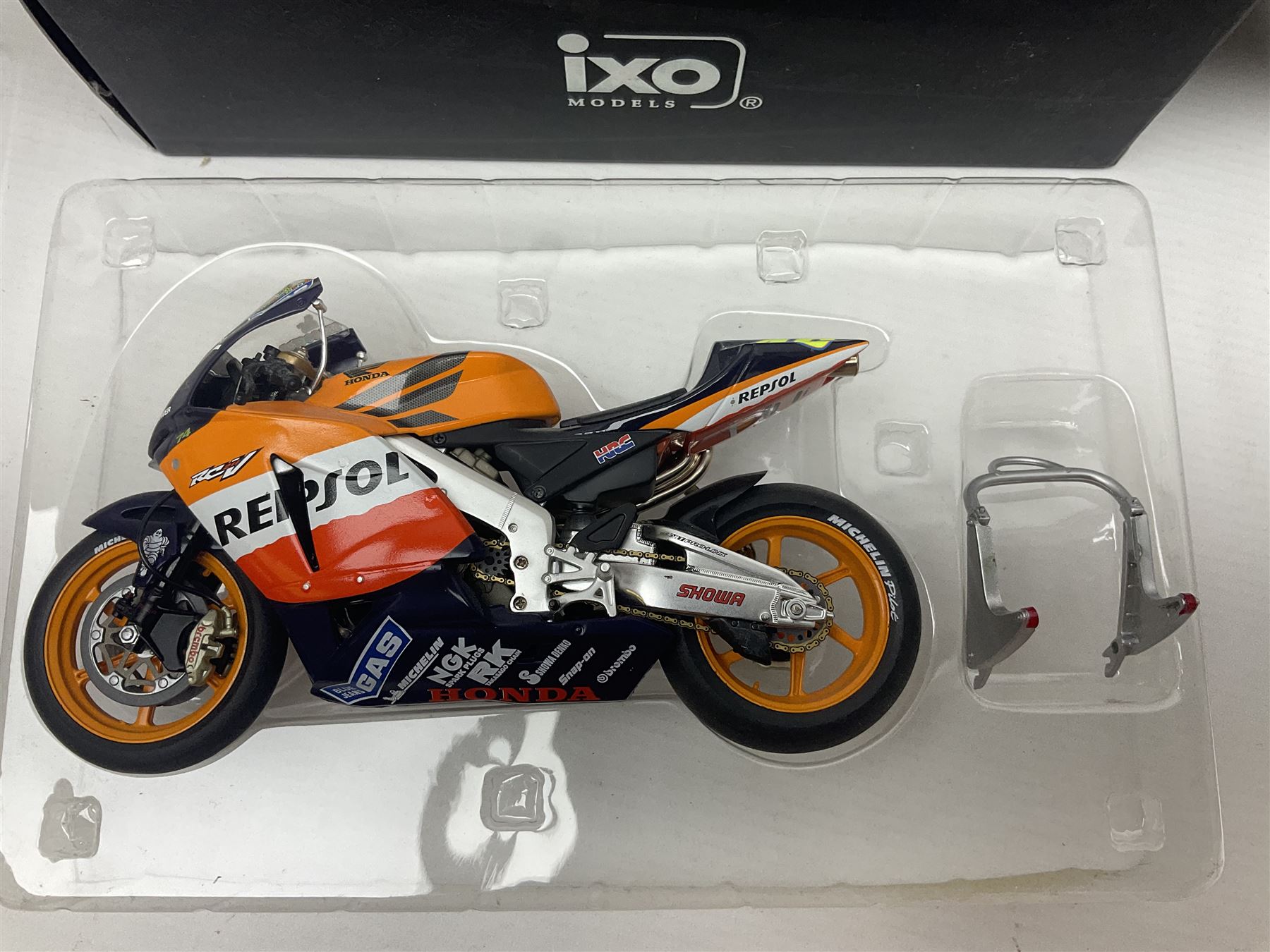 Three Ixo Models 1:12 scale die-cast models of motorcycles - BRB007 Honda NSR500 Michael Doohan 1998 - Image 7 of 15