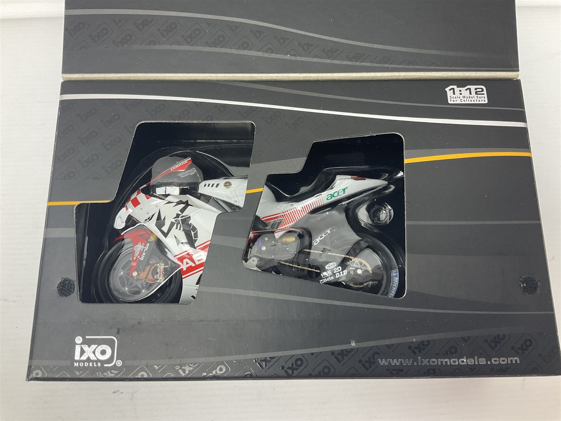 Three Ixo Models 1:12 scale die-cast models of motorcycles - BRB007 Honda NSR500 Michael Doohan 1998 - Image 10 of 15
