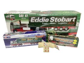 Eddie Stobart - three models relating to Eddie Stobart vehicles comprising 20167 DAF XF Radio Contro