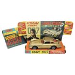 Corgi die-cast model No.261 Special Agent 007 James Bond's Aston Martin D.B.5. from the James Bond f