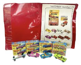 Matchbox 1-75 Series 'Superfast' ex-shop stock - eight models comprising two 62d Dragster