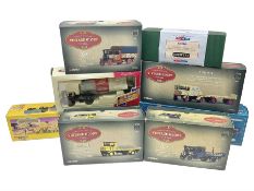 Eight Corgi die-cast models - four limited edition Vintage Glory of Steam Nos.80002