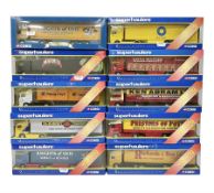 Corgi - nine Superhaulers 1:64 scale vehicles comprising TY86711