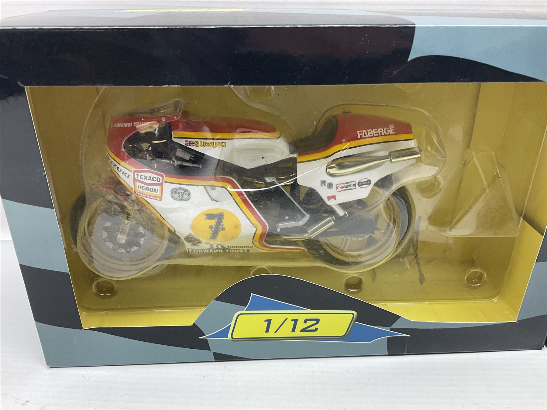 Nine NewRay 1:12 scale die-cast models of motorcycles including Ducati - Image 14 of 15