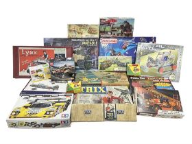 Nineteen assorted construction kits by Lego