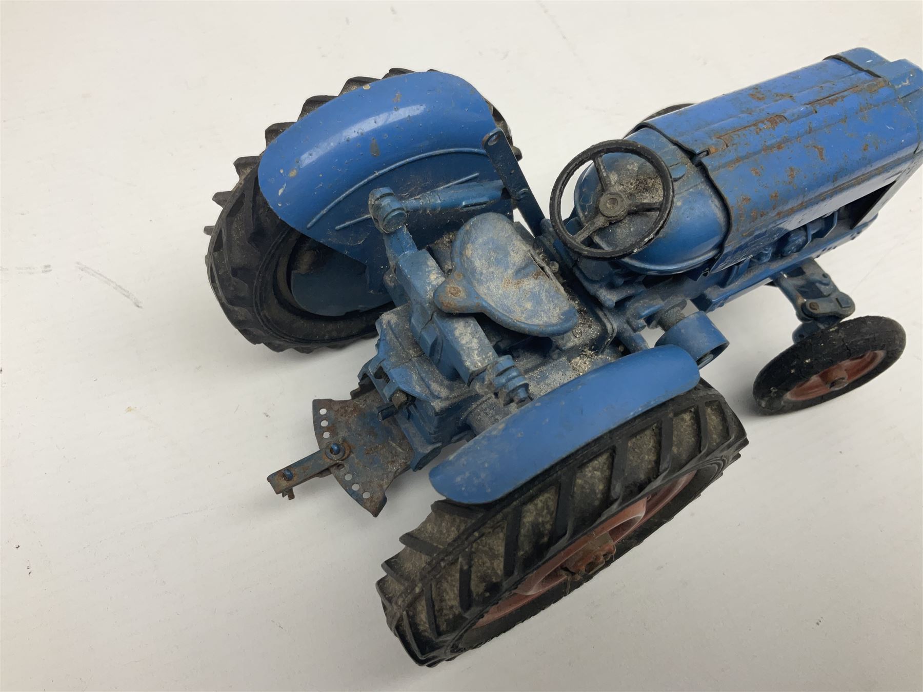 Chad Valley - two unboxed and playworn large scale Fordson tractors - No.9235 Fordson Major Tractor - Image 9 of 10