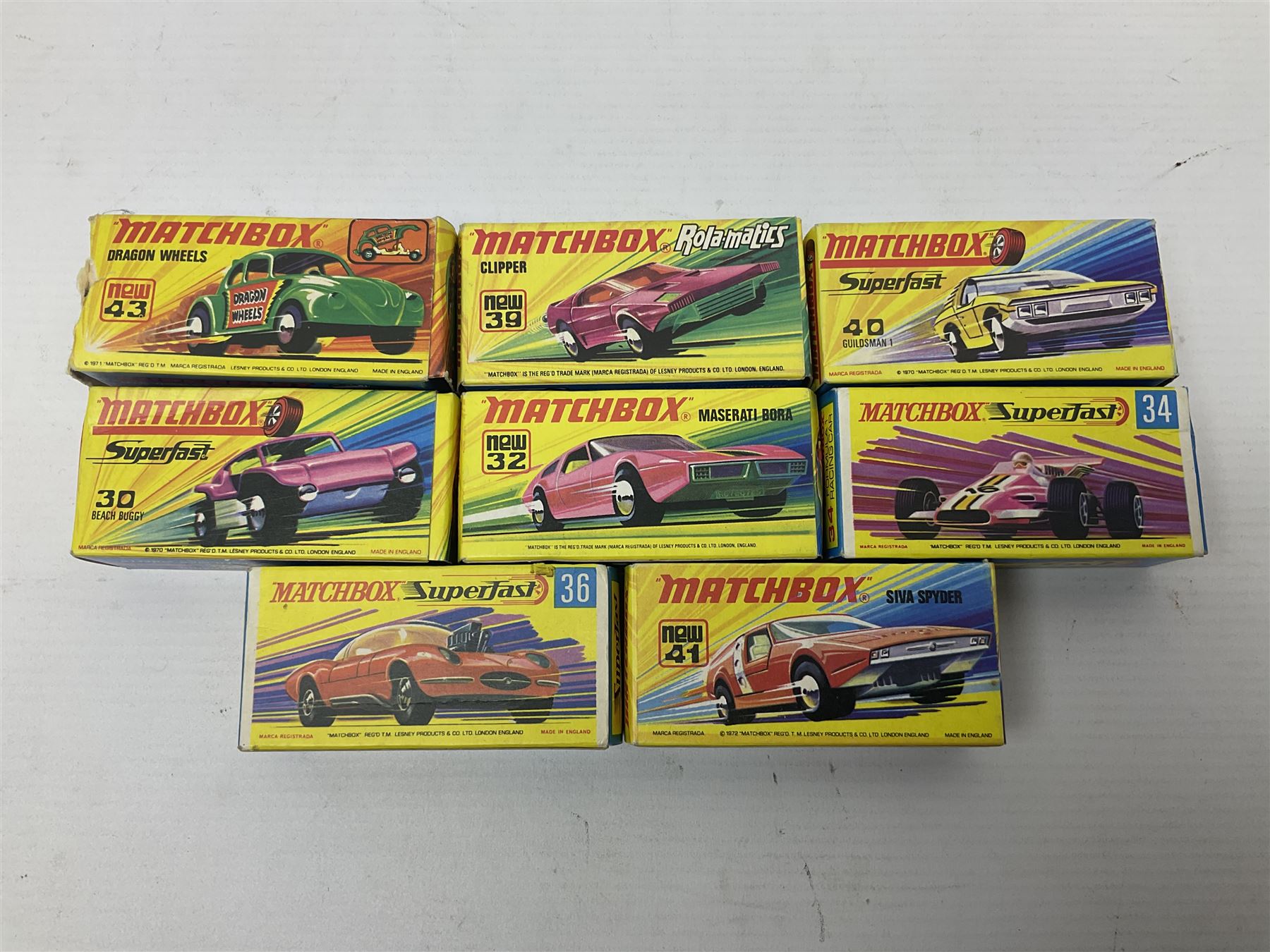 Matchbox 1-75 Series ex-shop stock - eight models comprising 30d Beach Buggy - Image 11 of 12