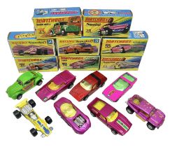 Matchbox 1-75 Series ex-shop stock - eight models comprising 30d Beach Buggy