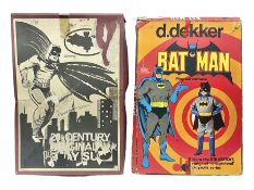 Two Boxed Batman Playsuit Costumes - 1960s 20th Century Original Play Suit