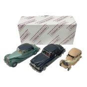 Crossway Models 1:43 scale Riley RMB 2 1/2 Litre Saloon; boxed; Spa Croft Models 1:43 scale Humber S