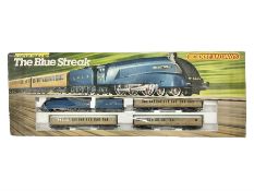 Hornby '00' gauge - The Blue Streak train set with Class A4 4-6-2 locomotive 'Sir Nigel Gresley' wit