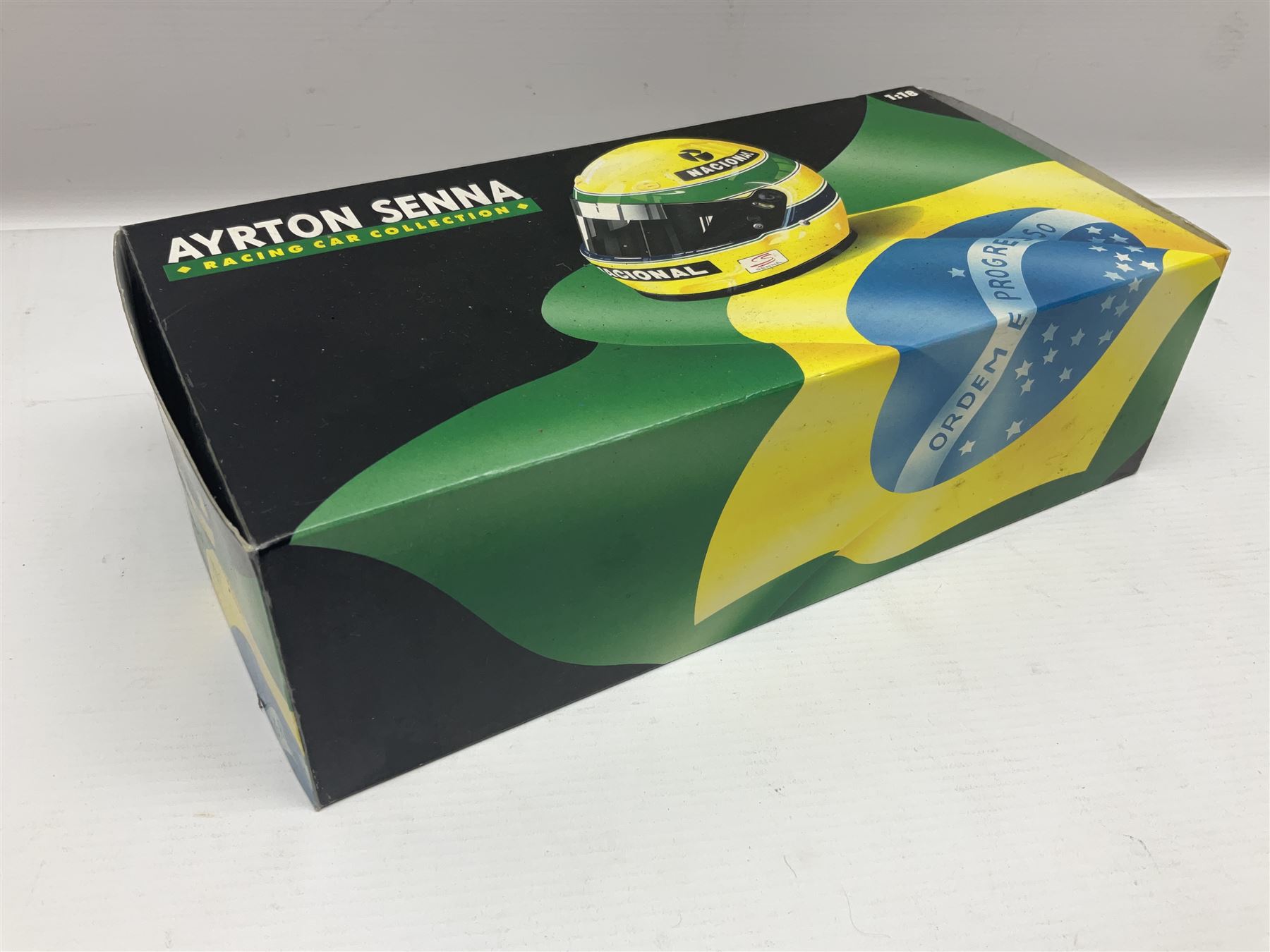 Ayrton Senna Racing Car Collection - 1987 Lotus Honda 99T; boxed - Image 2 of 9