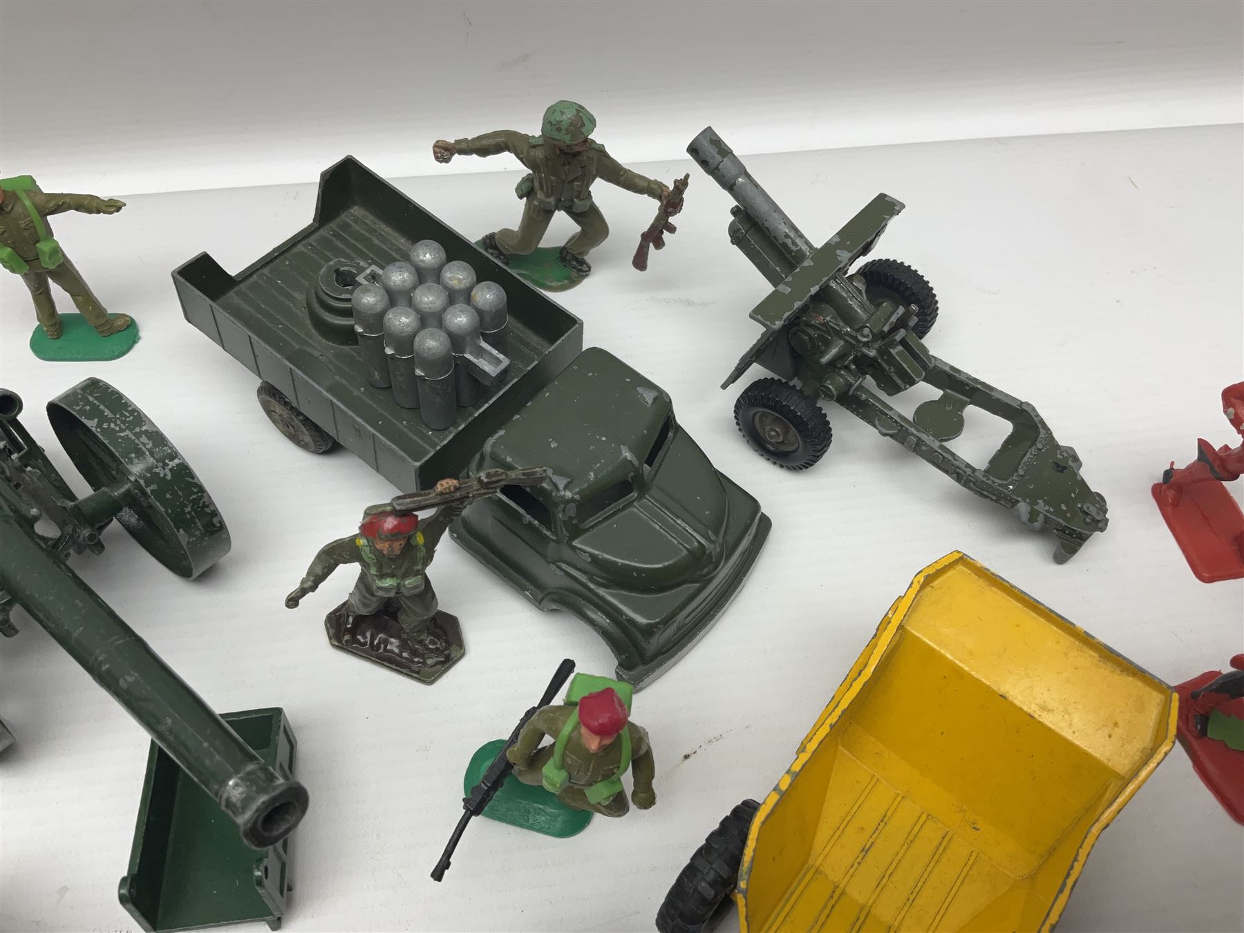 Various makers - unboxed and playworn die-cast models including Dinky Thornycroft Mighty Antar Tank - Image 13 of 15