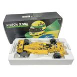 Ayrton Senna Racing Car Collection - 1987 Lotus Honda 99T; boxed