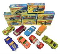 Matchbox 1-75 Series 'Superfast' ex-shop stock - eight models comprising 8f Wildcat Dragster