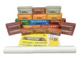 Kleinbahn HO gauge - eighteen goods wagons - two No.300