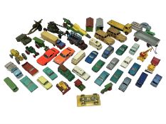 Various makers - over fifty unboxed and playworn 1960s die-cast models by Dinky