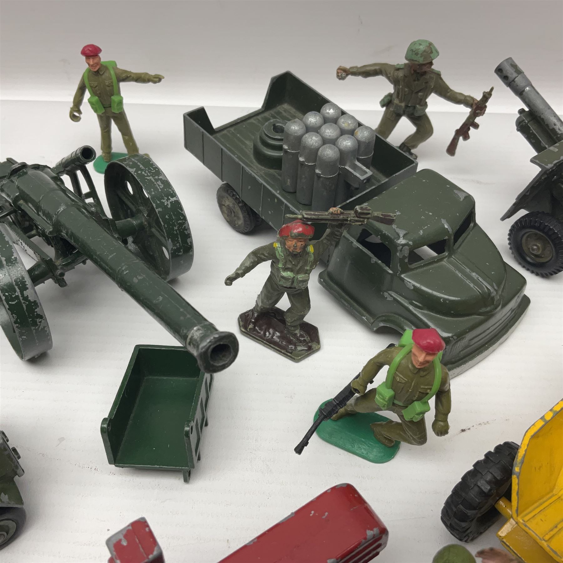 Various makers - unboxed and playworn die-cast models including Dinky Thornycroft Mighty Antar Tank - Image 15 of 15