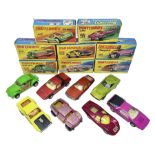 Matchbox 1-75 Series 'Superfast' ex-shop stock - eight models ccomprising 30d Beach Buggy