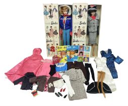 Two 1960s Mattel Barbie fashion dolls - 'Ski Queen' and 'Career Girl'; each in original decorative b