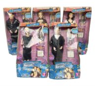 Set of five Character Options Hear'say Singing Dolls; all boxed (5)