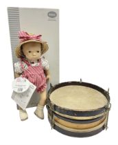 German Gotz articulated vinyl baby doll 'Claire' c1997 with original clothing