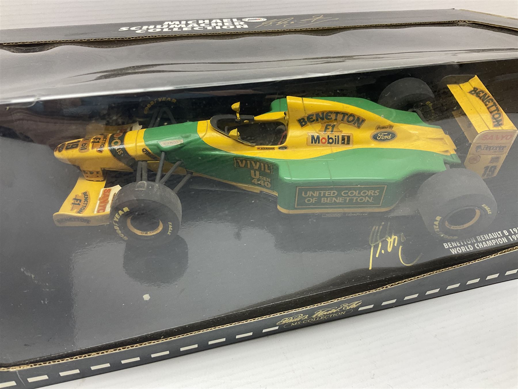 Four Paul's Model Art 1:18 scale die-cast racing cars - Jacques Villeneuve Williams Mecachrome Launc - Image 9 of 9