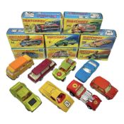 Matchbox 1-75 Series 'Superfast' ex-shop stock - eight models comprising 9e AMX Javelin